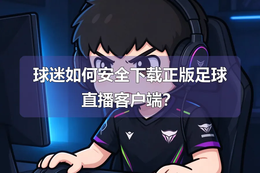 球迷如何安全下载正版足球直播客户端？