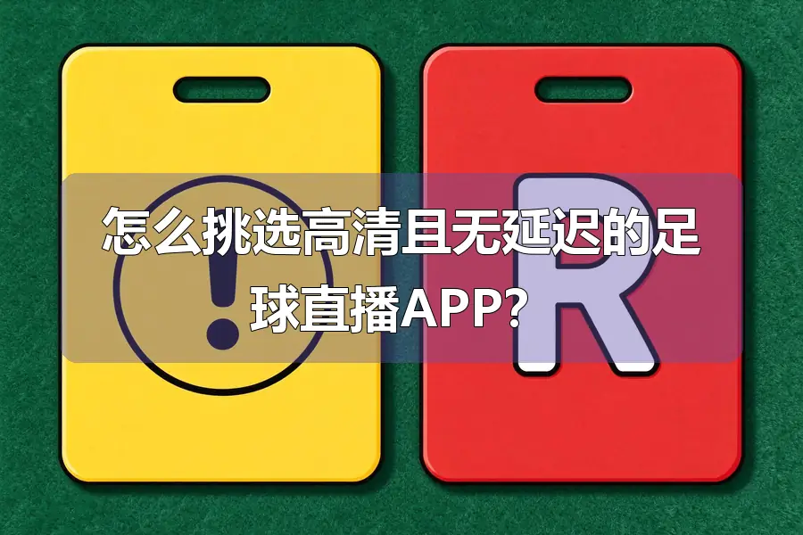 怎么挑选高清且无延迟的足球直播APP？